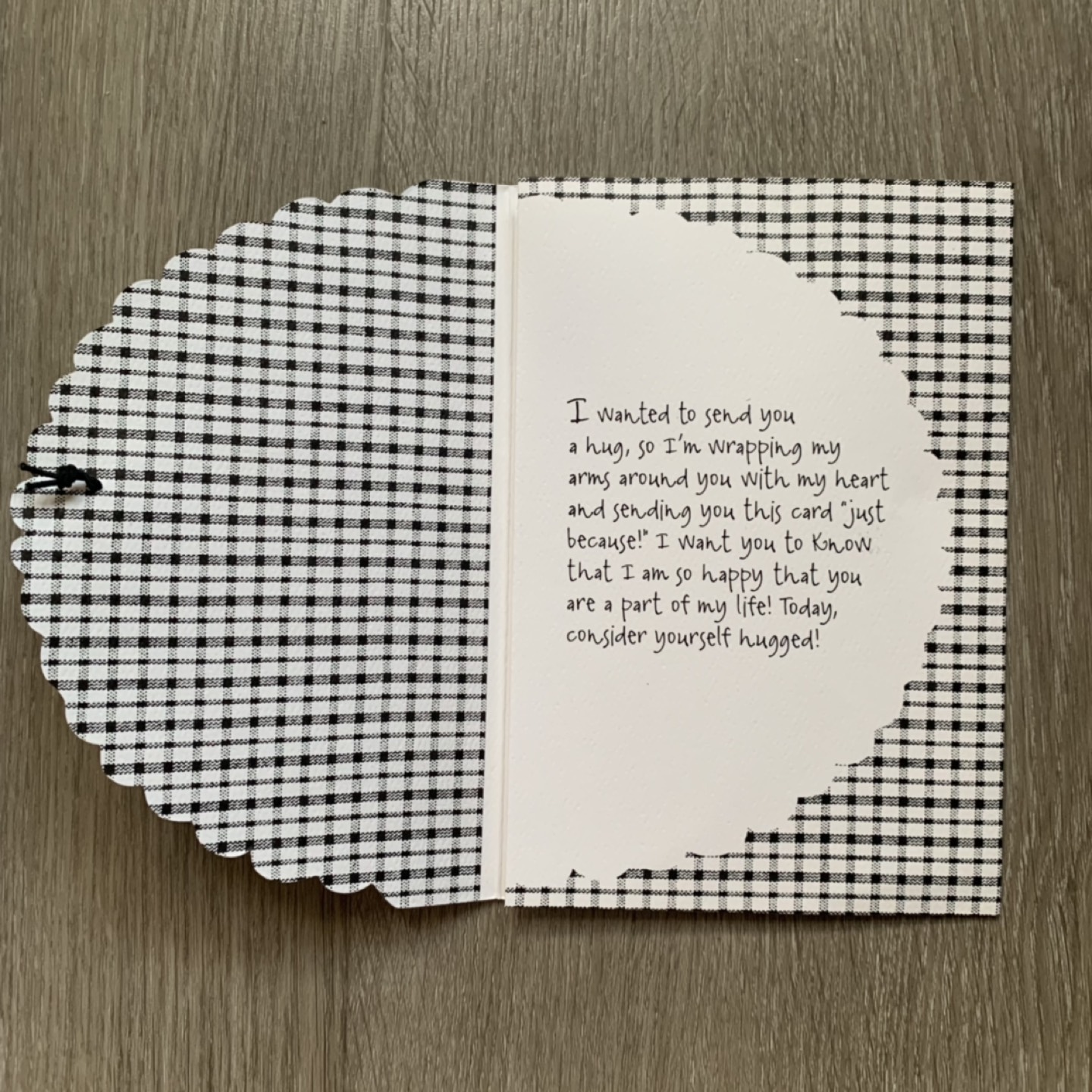 “Here’s a hug, just because” card image indicator(2)