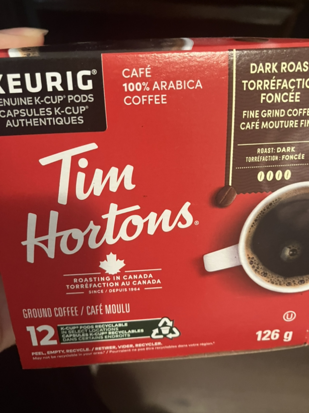 Tim hortons cup pods 12 thumbnail