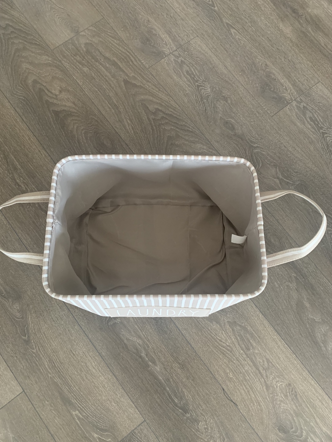 Laundry basket from Homesence beige MOVING OUT SALE - photo 2