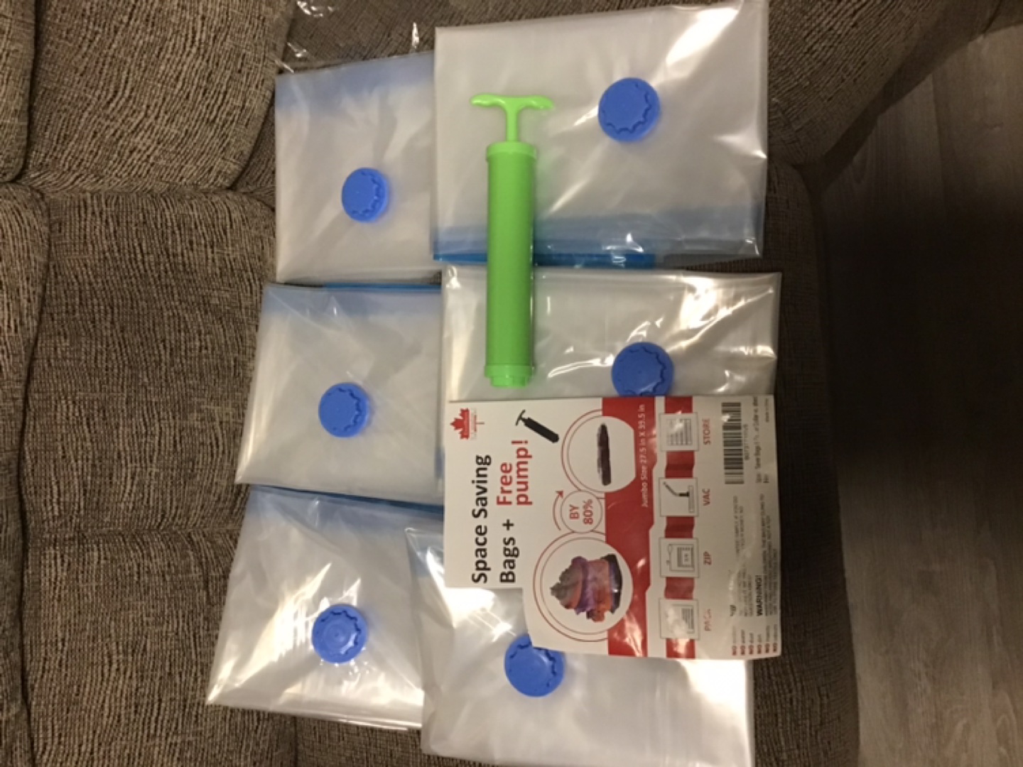 6 Large Storage Bags thumbnail