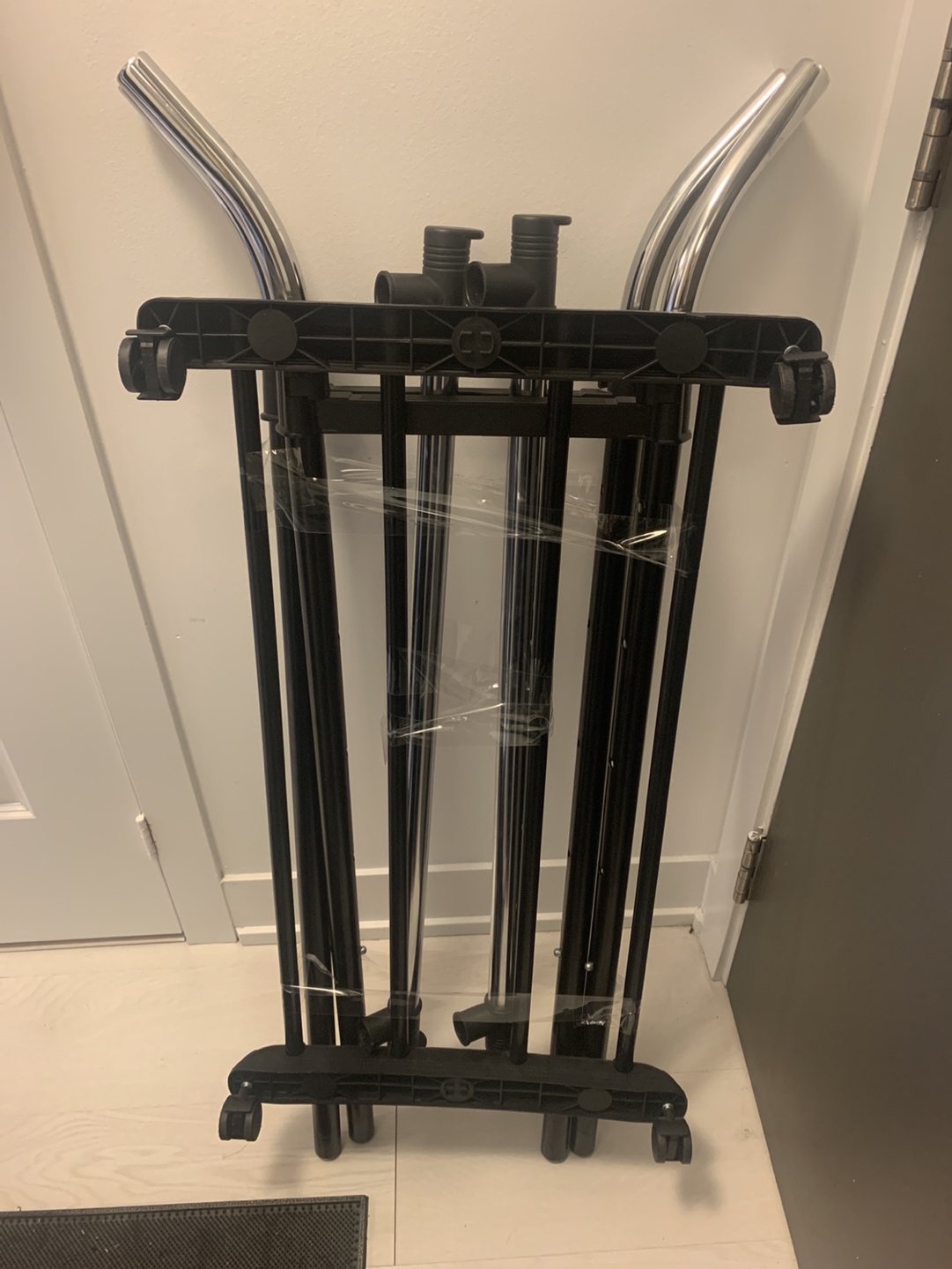 Double Clothing rack on wheels ( downsizing sale) - photo 3