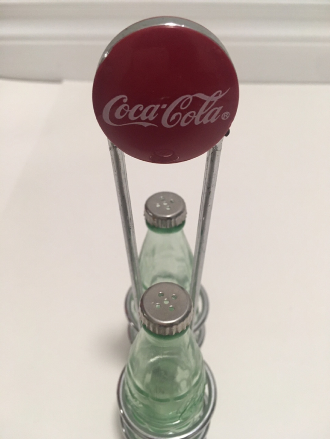 🥕 2 Mini Glass Coca-Cola Coke Bottles Clear Vintage Light image indicator(3)