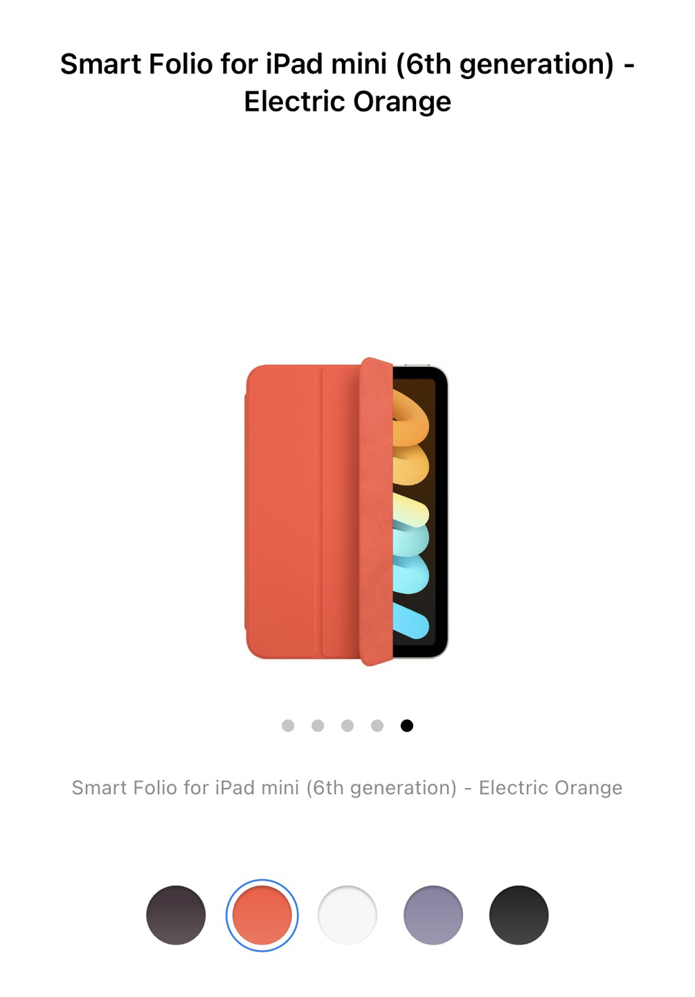 Smart Folio Ipad Mini 6 Case