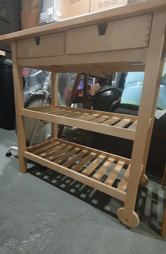 Kitchen cart with wheels - photo 5