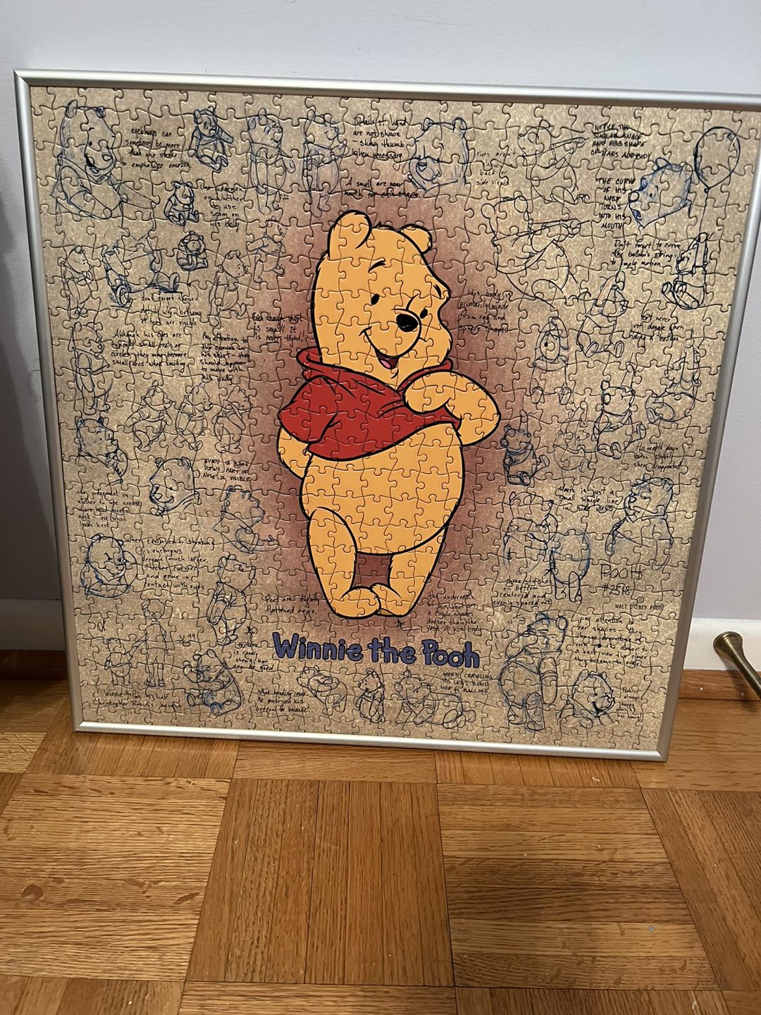 Framed Winnie the Pooh Puzzle thumbnail