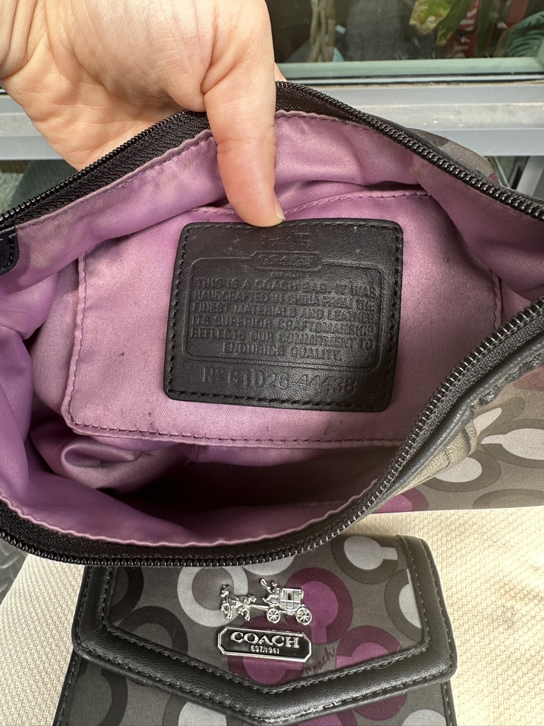 Coach Handbag and Wallet Set - photo 2