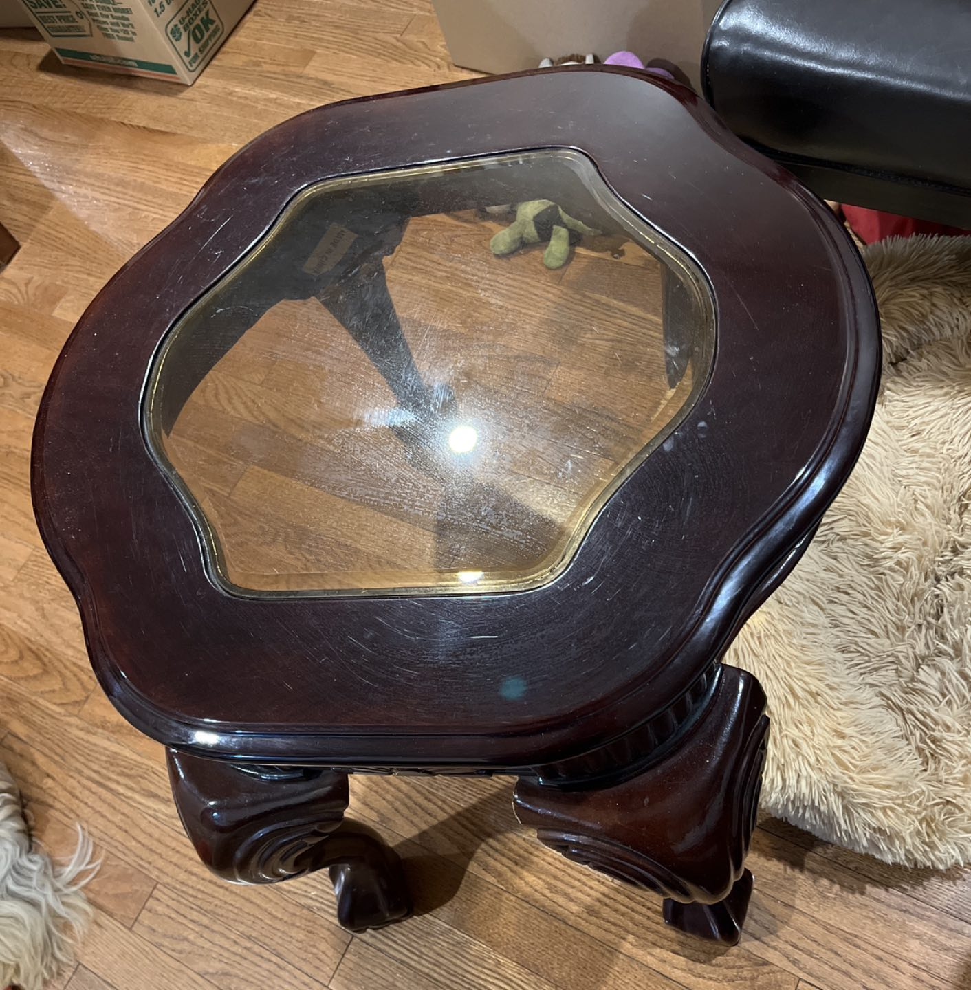 ***Reduced***Solid Mahogany End Tables image indicator(5)