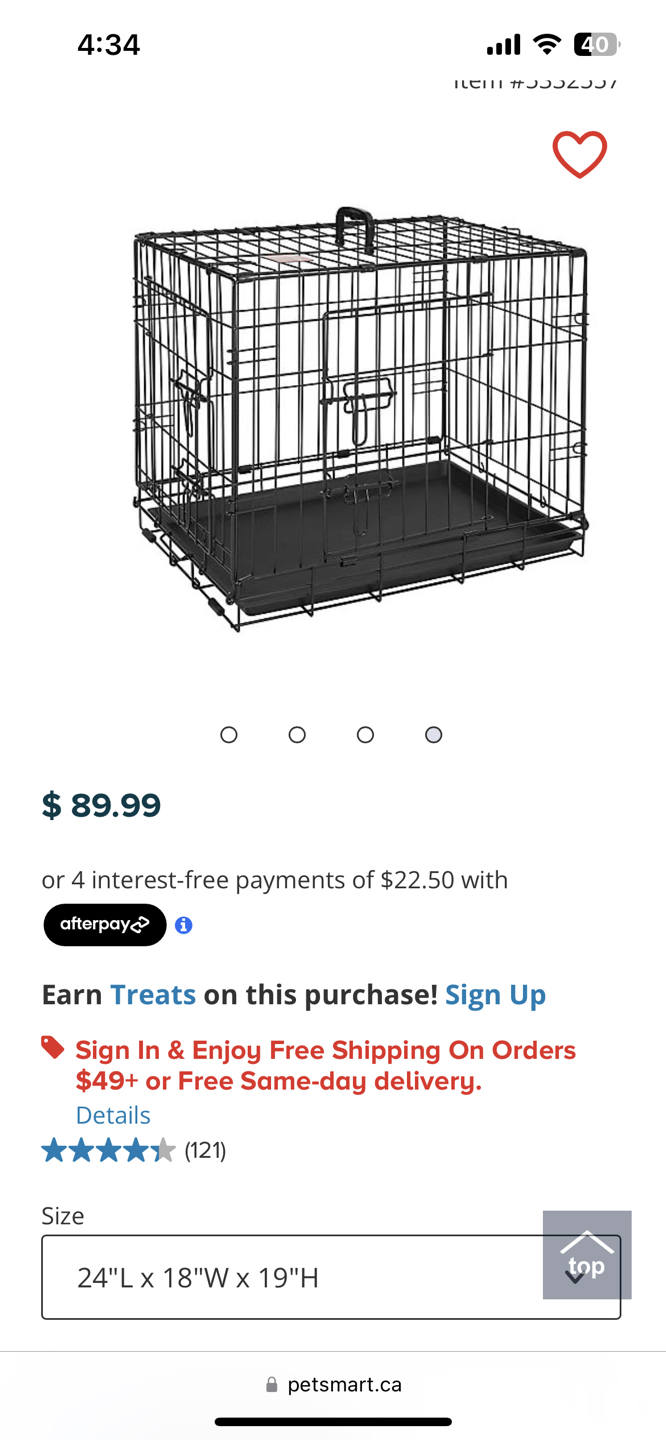 Dog crate (24”x18”x19”) - photo 3