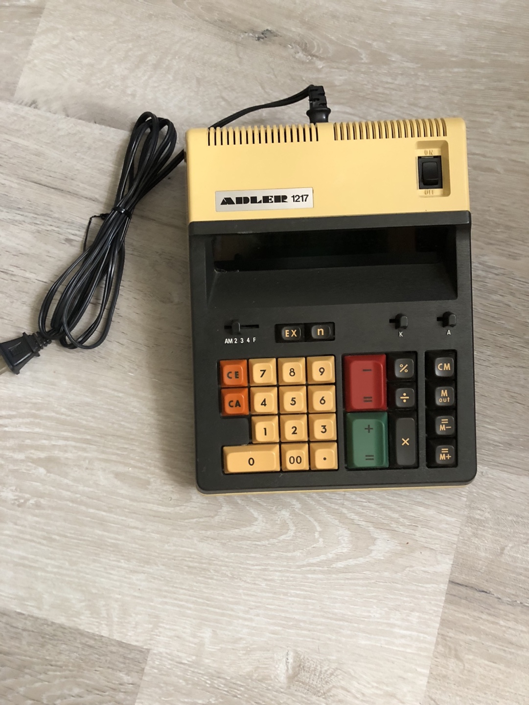 Vintage Adler Desk Top Calculator - photo 4