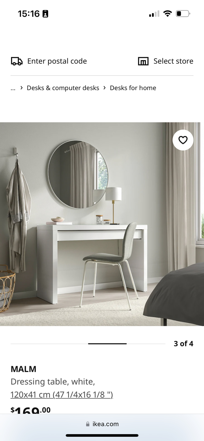 Ikea MALM Dressing Table - photo 4