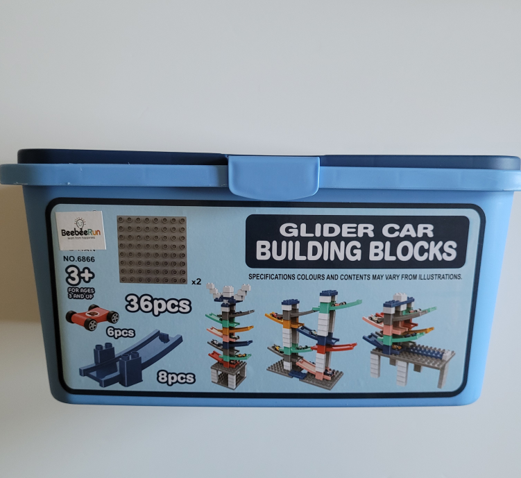 Toy Car Ramp Building Blocks