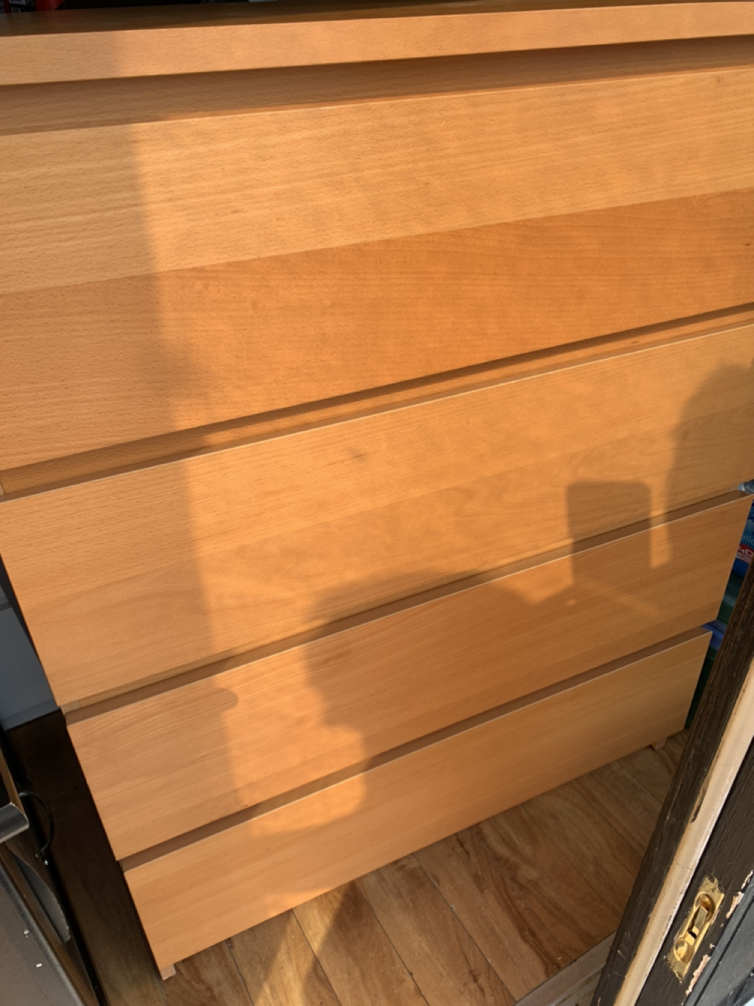 IKEA 4 drawer malm dresser