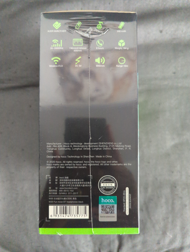 Hoco strong bass wireless headphone 💰 image indicator(3)