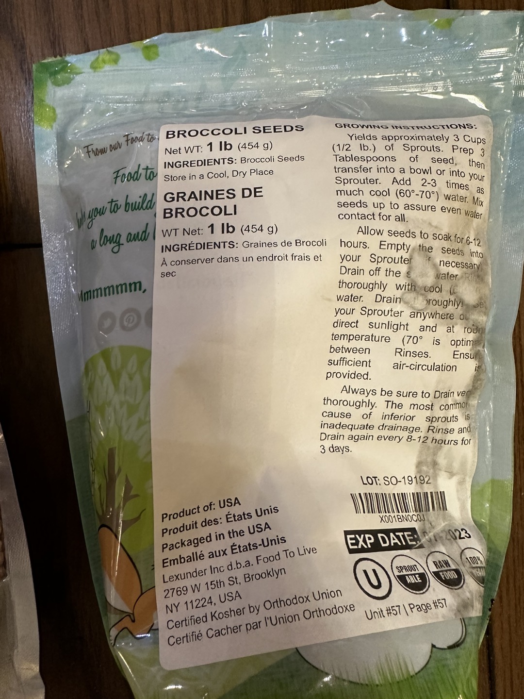 💰 Microgreens Kit - Grow Mats And Broccoli And Radish Seeds - photo 5