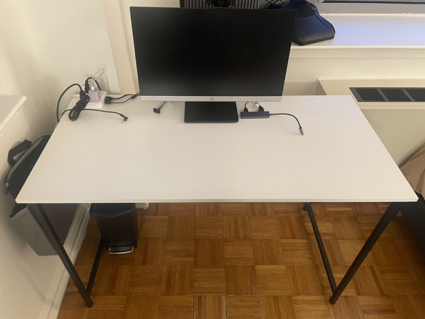 47” Computer Desk with Storage Bag - photo 4