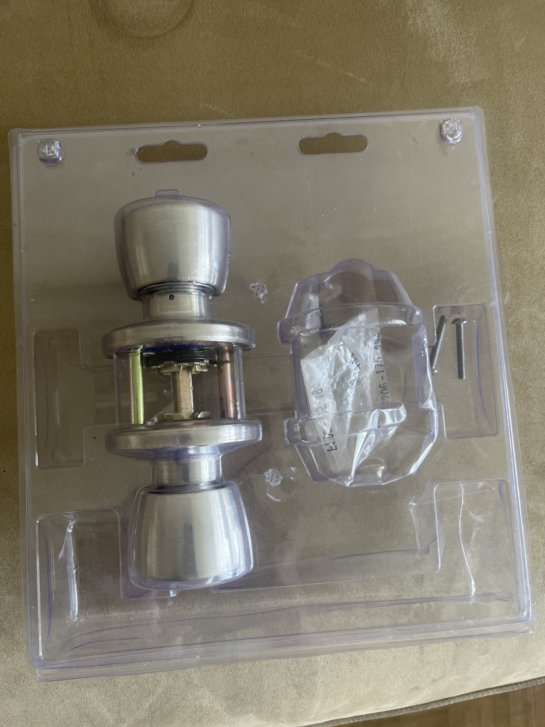 Metal door Knob lock(no key) thumbnail