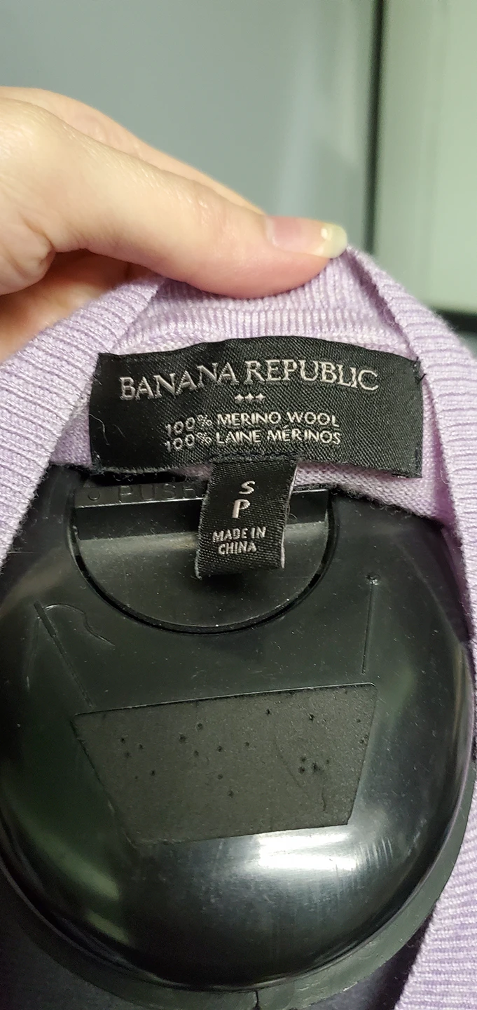 Purple Merino Wool Knit shirt image indicator(2)