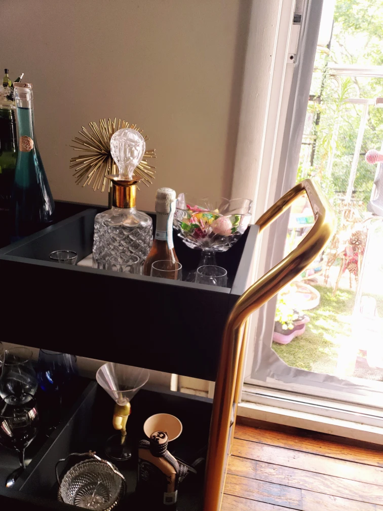 Create and Barrel Bar Cart - photo 4