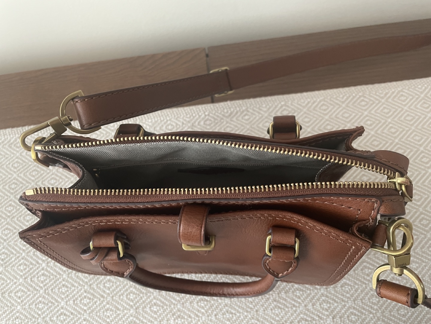 Fossil Mini Ryder Leather Satchel - photo 3