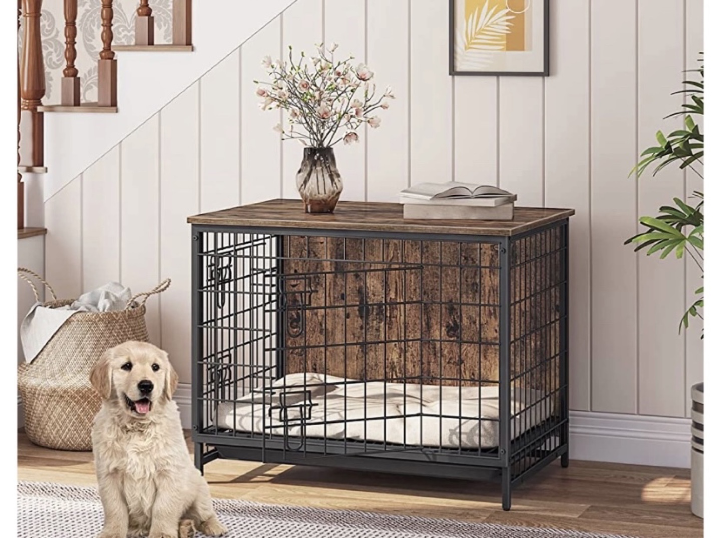 Wooden dog crate/ dog house for sale