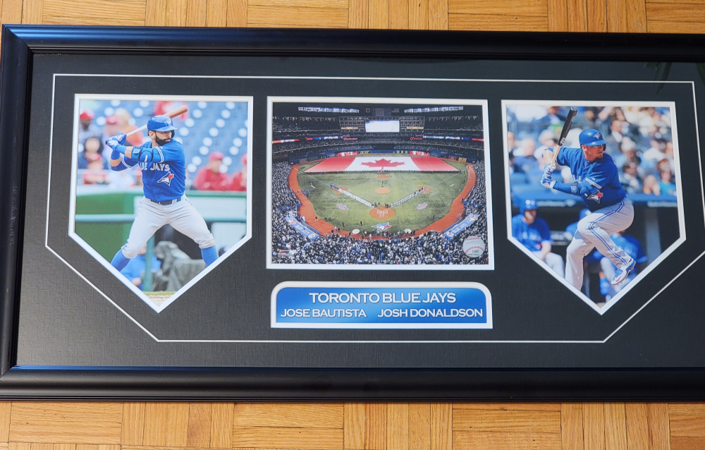 Toronto Blue Jays Legends Framed Display — Bautista & Donaldson - photo 2
