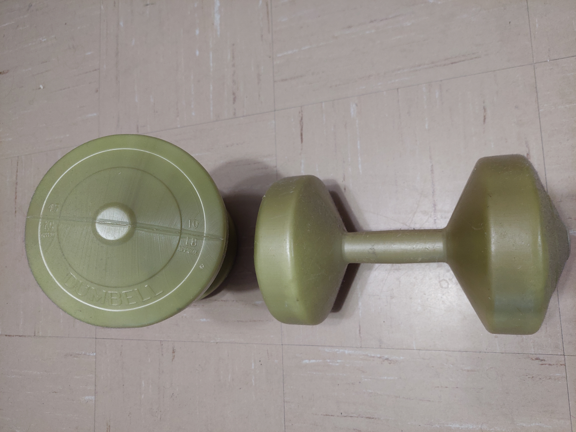 💰 10 lb / 4.5 kg dumbbell 💰 thumbnail