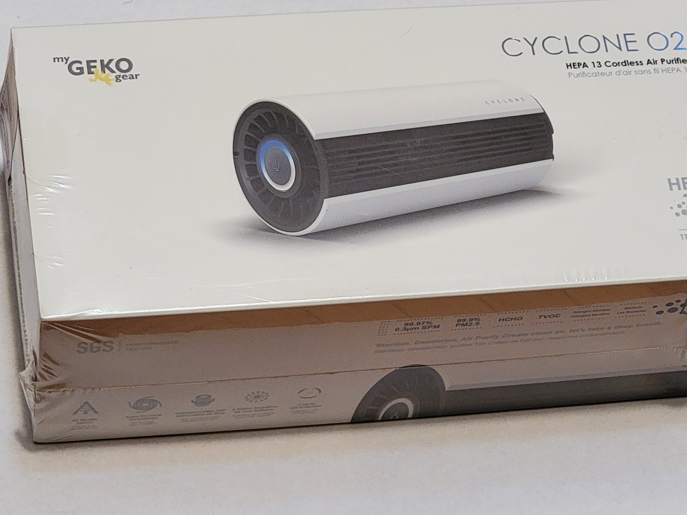 myGEKOgear Cyclone O2 Portable Air Purifier with HEPA Filter - photo 2