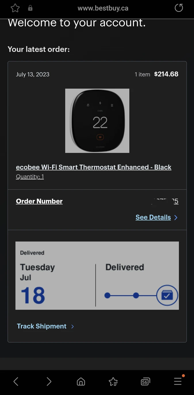 Ecobee Thermostat Enhanced 2023 (Brand new) - photo 3