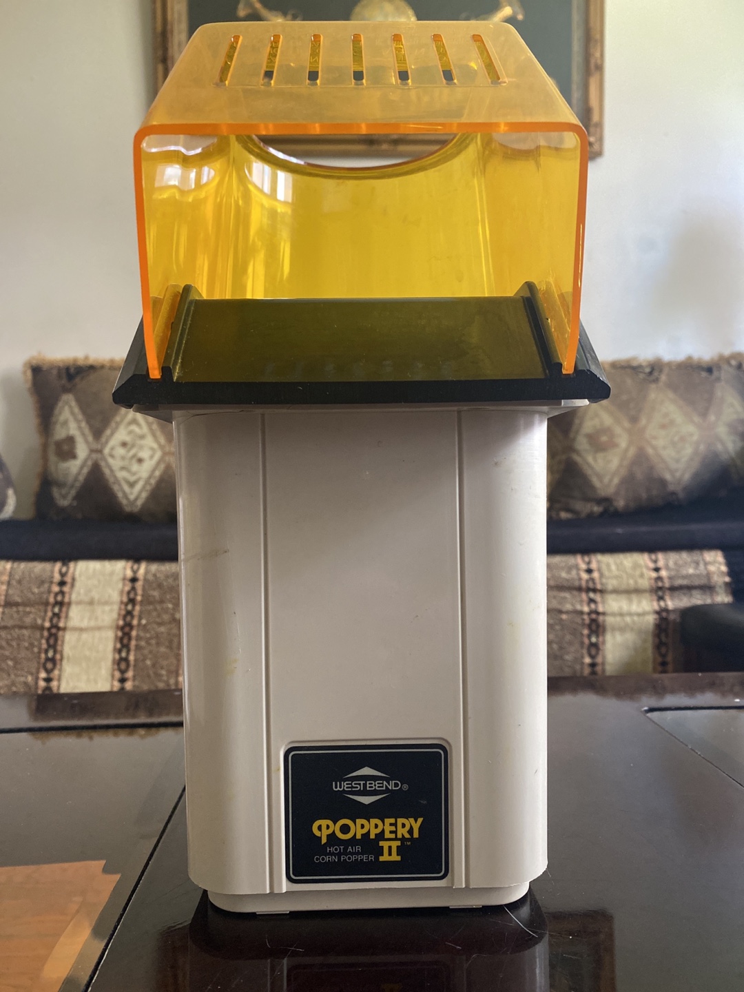 Old school Popcorn machine