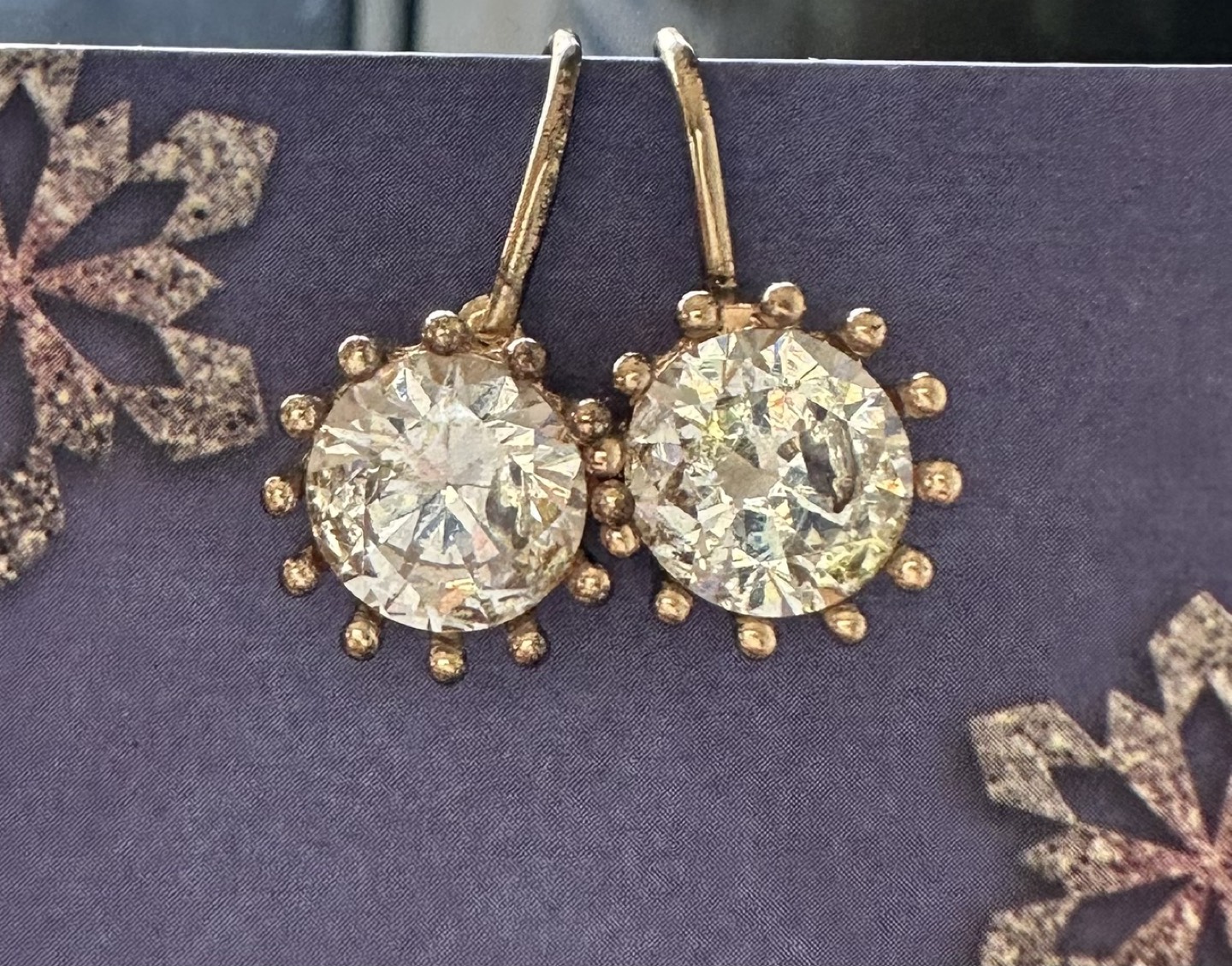 Bijou Crystal Earrings - great for club/party image indicator(2)