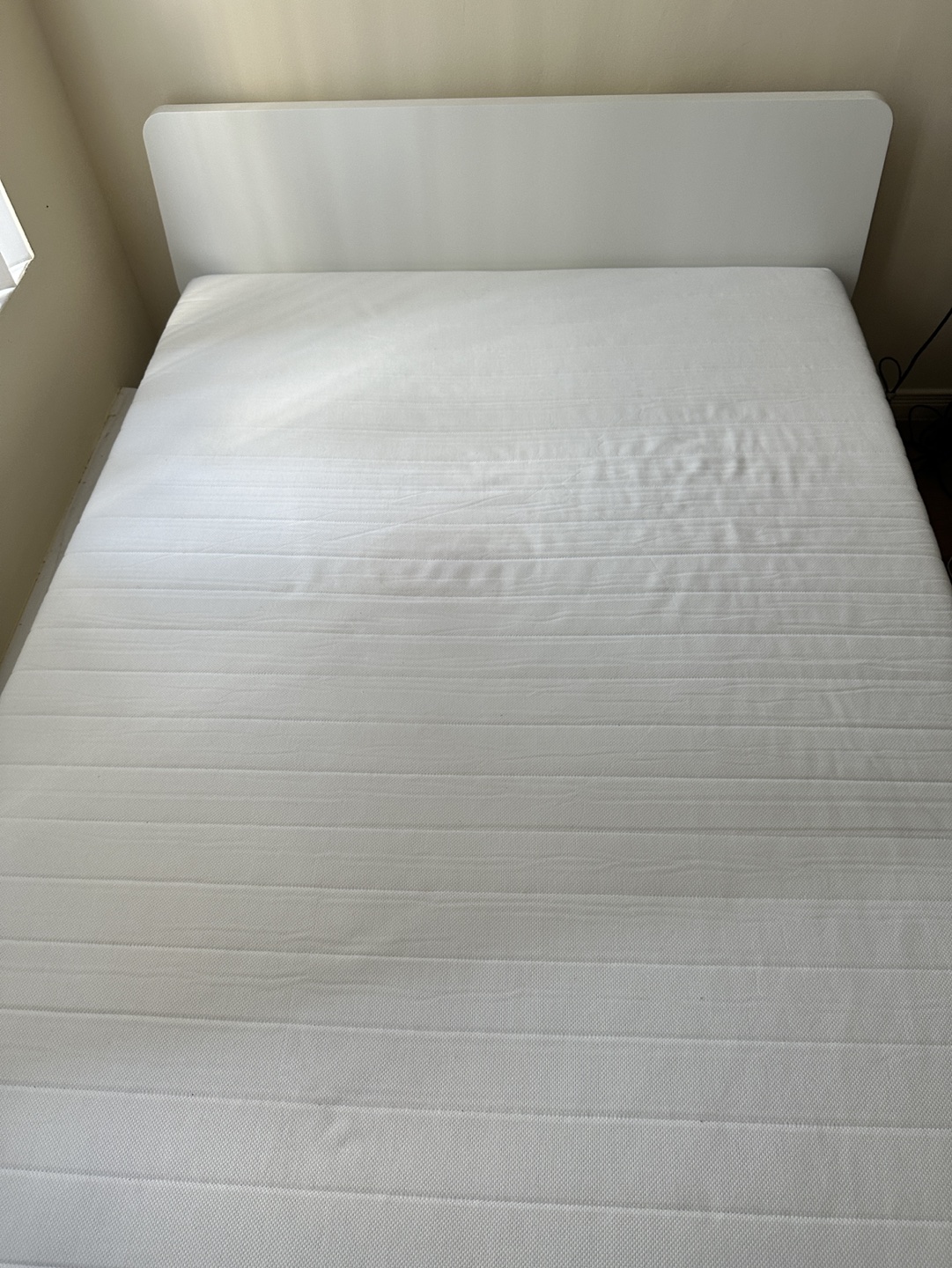 Ikea full/double bed frame & mattress - photo 2