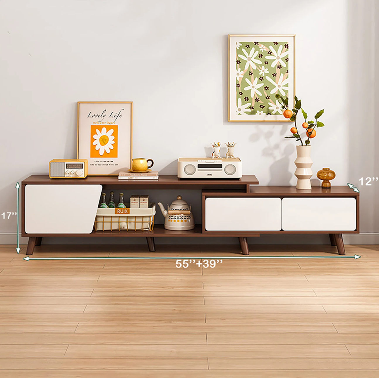 Dark Walnut TV stand thumbnail