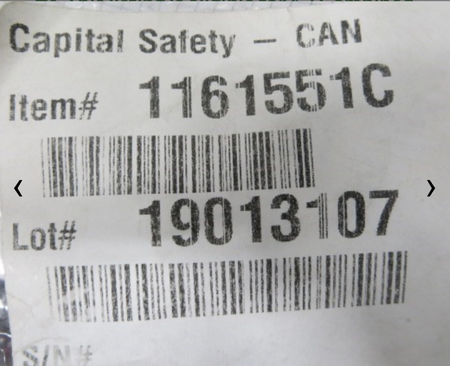 ** Brand New ** VEST-STYLE safety Harness XL image indicator(2)