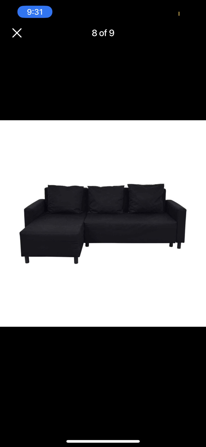 IKEA Sectional Sofa Bed (New Condition) - photo 2