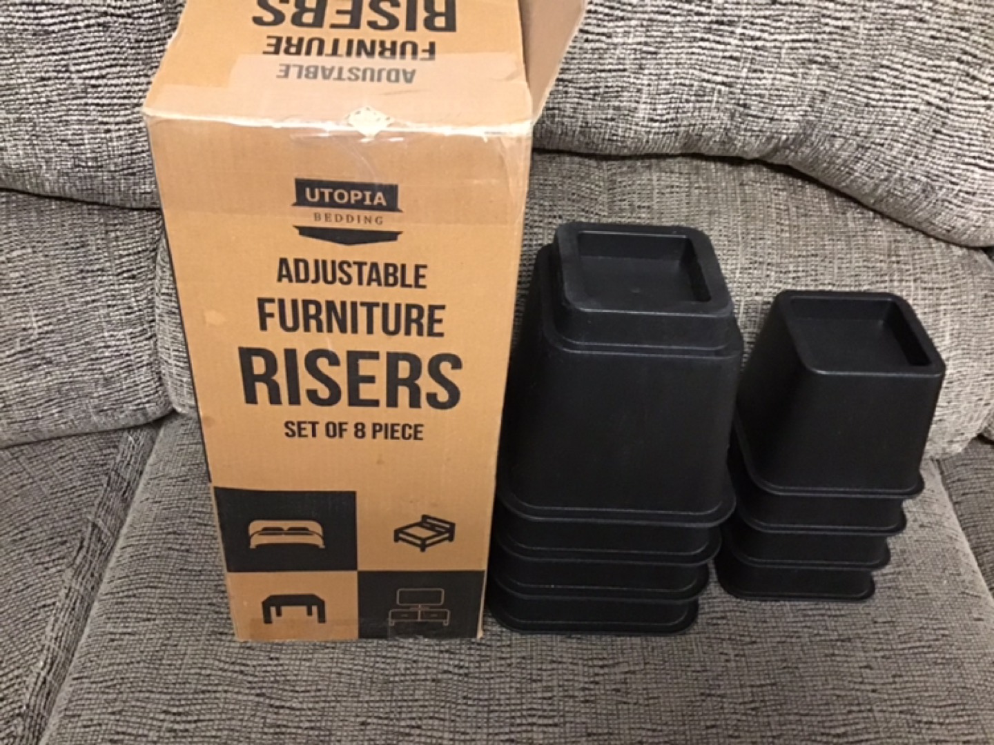 Adjustable Furniture Risers 💰 thumbnail
