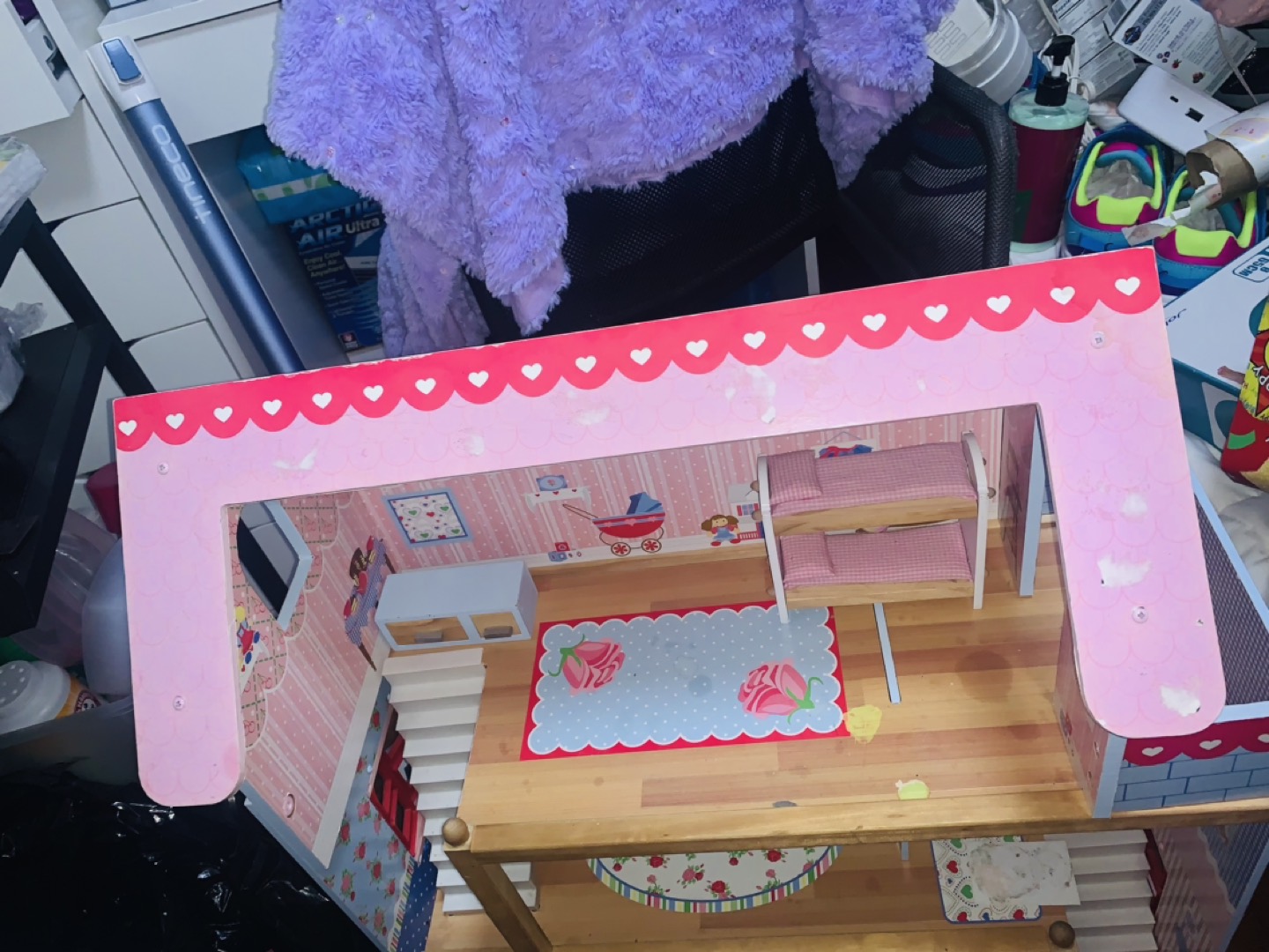 Wooden dollhouse image indicator(3)