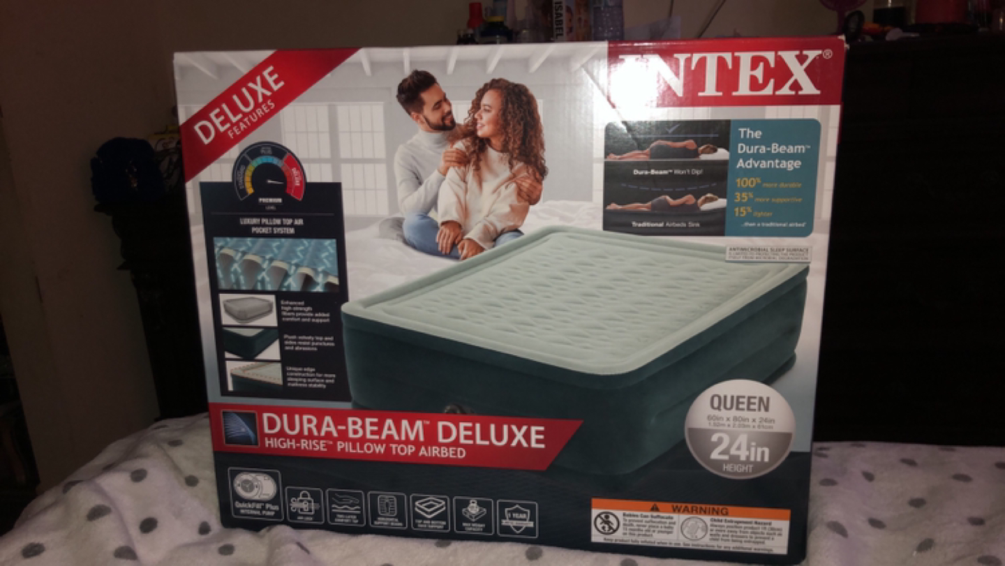 Intex queen size air mattress