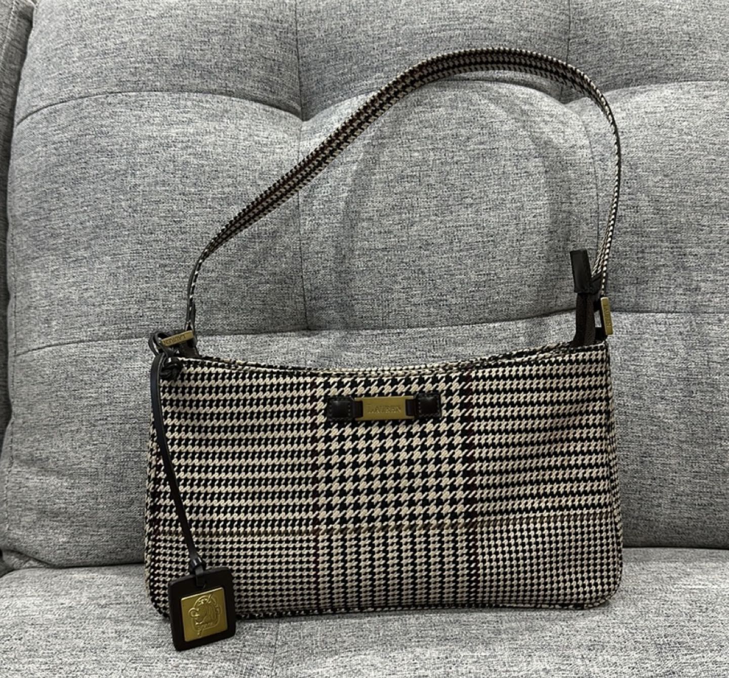 Ralph Lauren Vintage Structured Shoulder Bag thumbnail