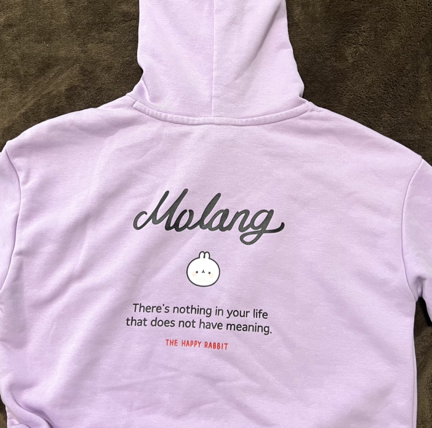 MOLANG Printed Lilac Hoodie image indicator(4)