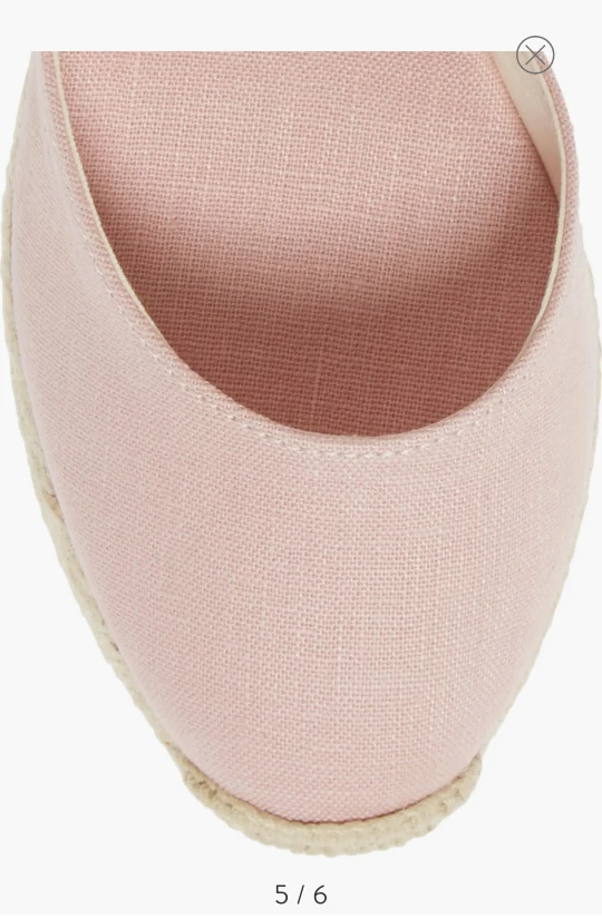 Lace up espadrille wedges baige - photo 5