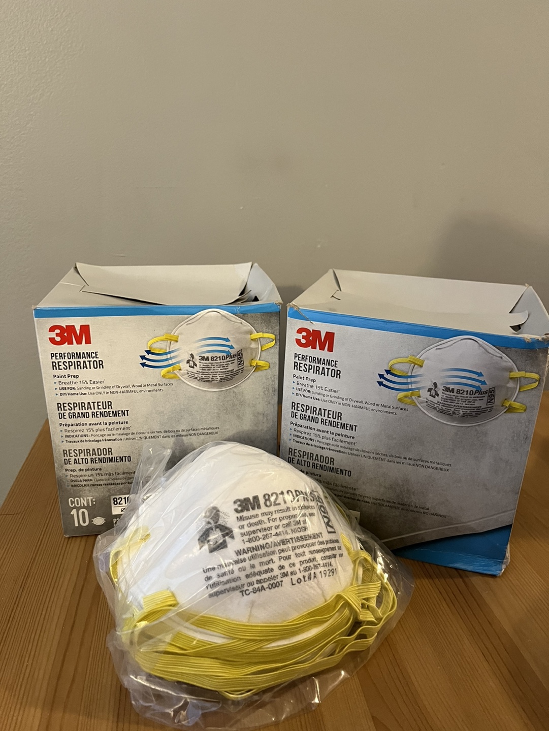 #freecycle 3M 8210 plus N95 mask (24pcs) - photo 2