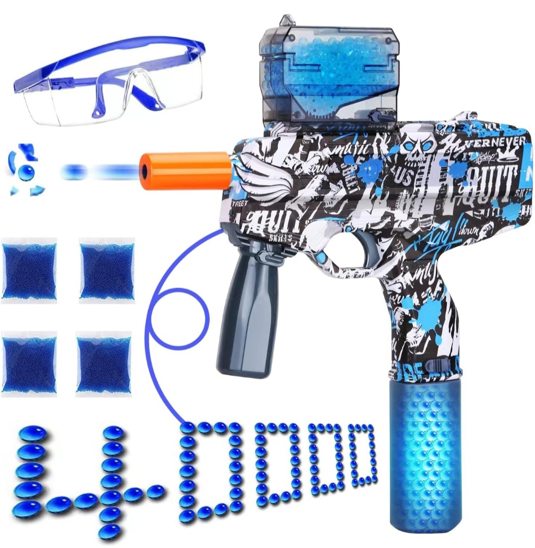 Electric Gel Ball Blaster, MP9 Splatter Ball Gun Automatic
 thumbnail