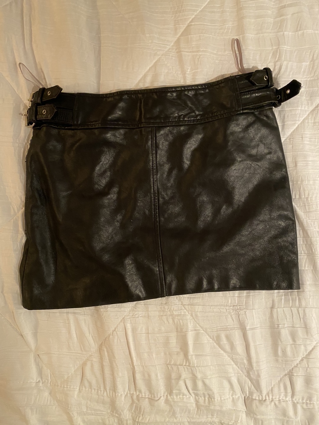 Leather Mini Skirt image indicator(2)