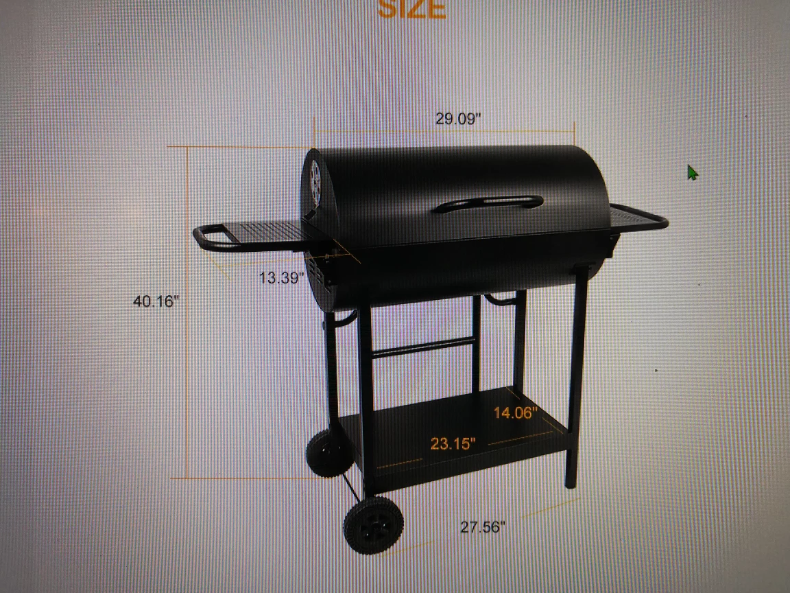 Charcoal BBQ grill - photo 2