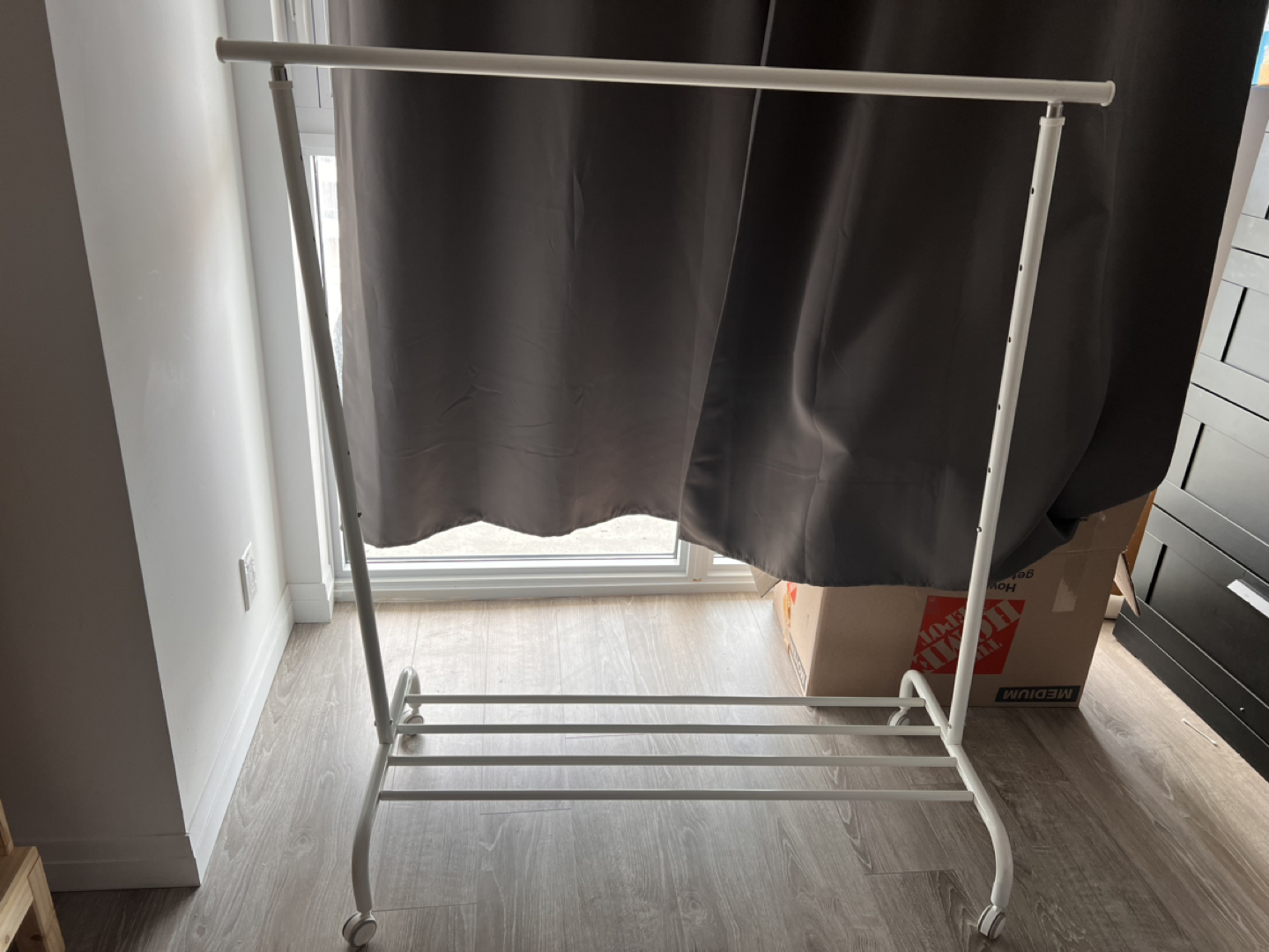 IKEA RIGGA clothes rack