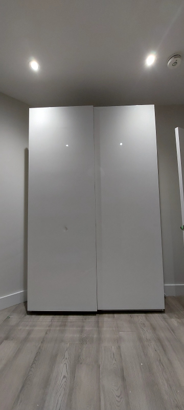 white Ikea PAX wardrobe thumbnail
