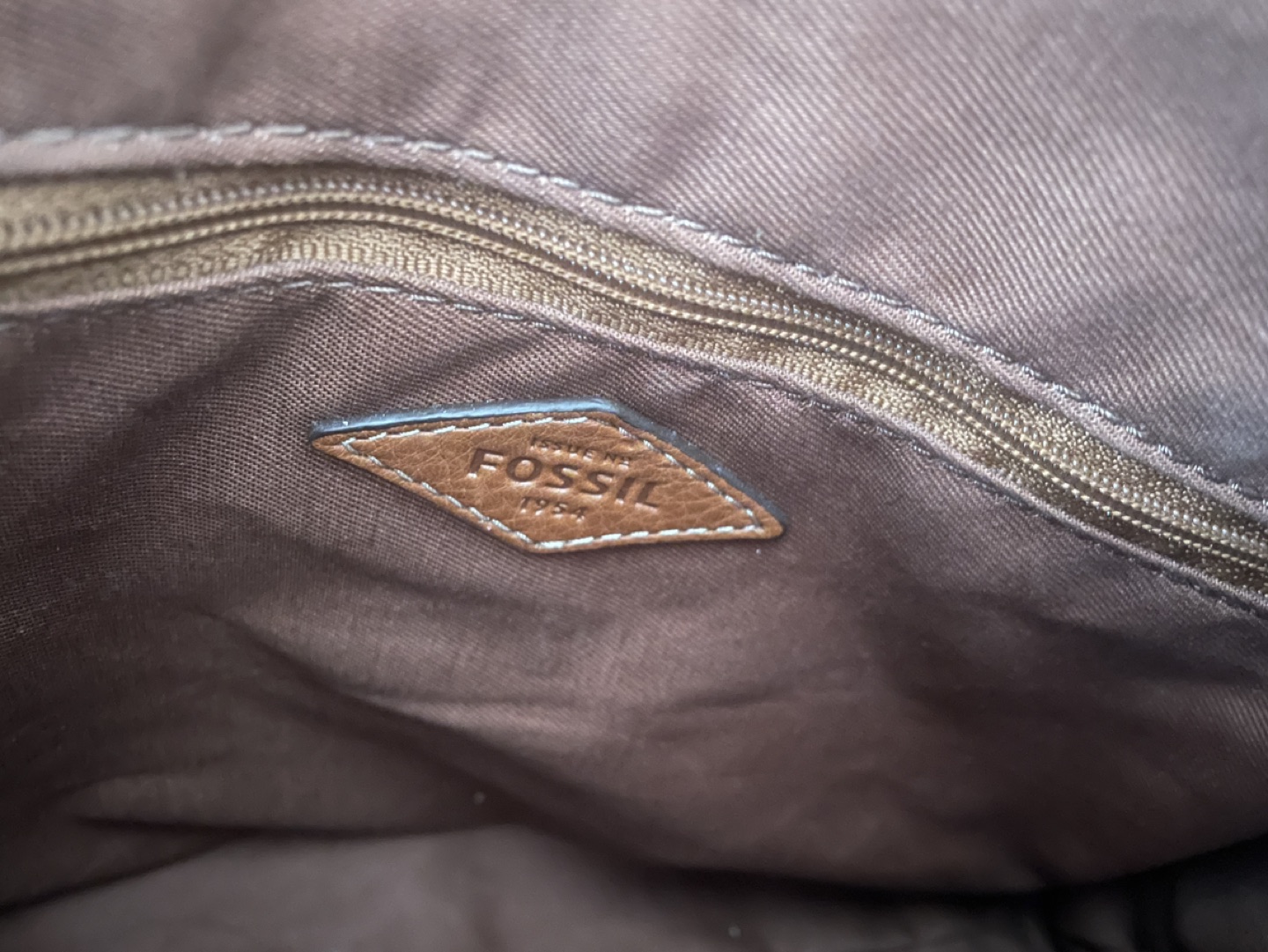 Fossil Mini Leather Satchel - photo 4