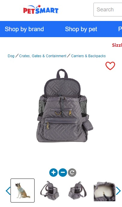 Top Paw Mini Backpack Dog Carrier image indicator(4)