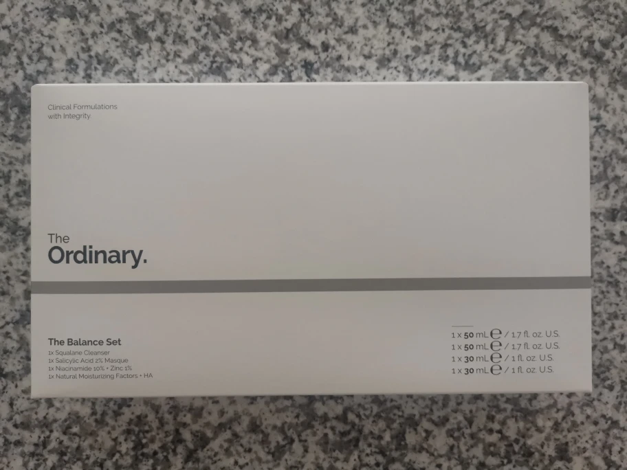 ** THE ORDINARY BALANCE SET - BNIB $25 **