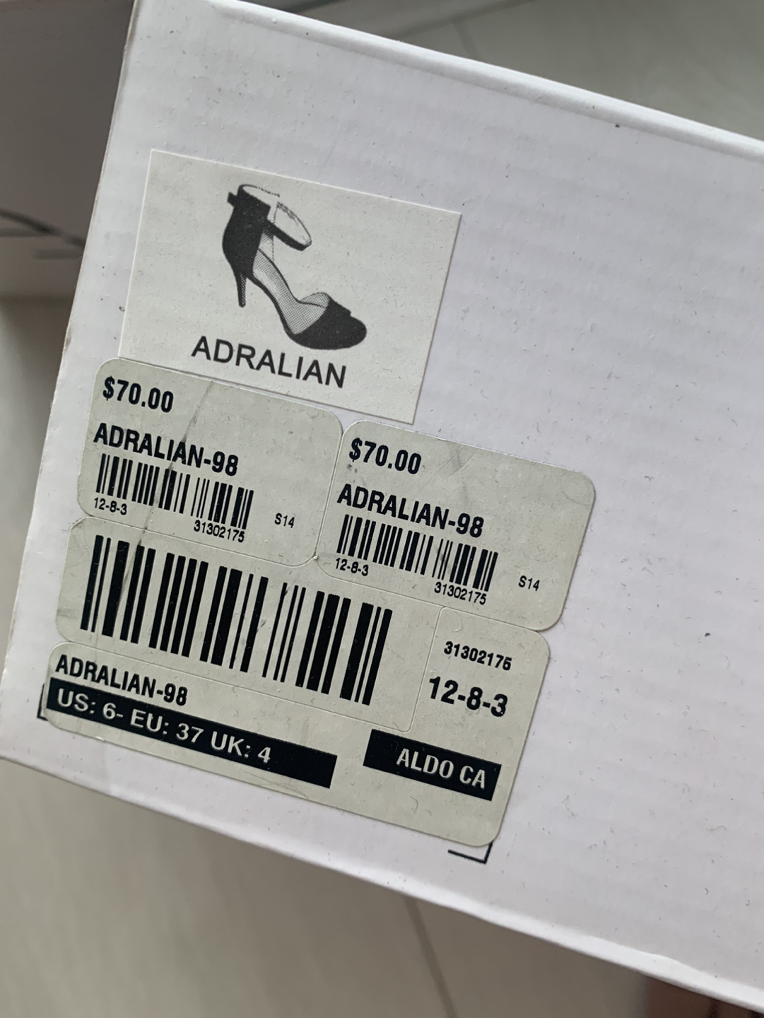 Aldo Size 7 Black Strap Heels image indicator(6)